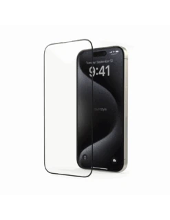 Cover Style Negozio -Cover Style Negozio 2x hyperglass 3d pellicola in vetro temperato 3d per iphone 15 pro max nero 2 pezzi 1