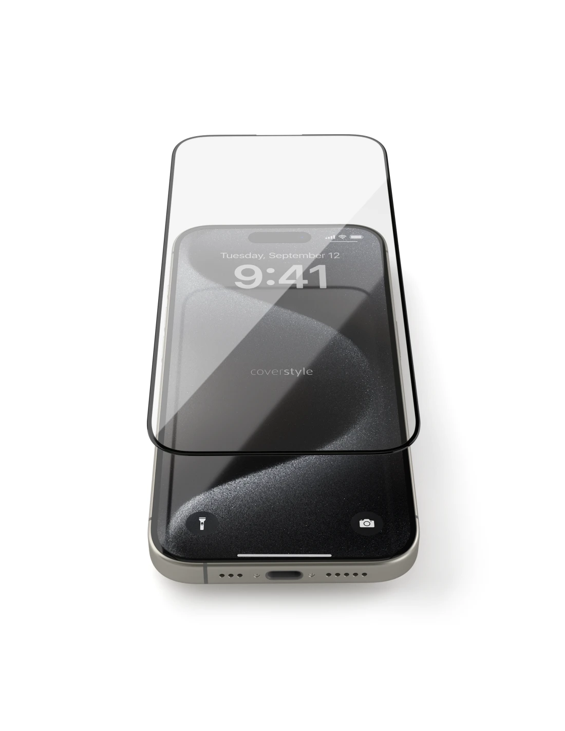 2x HyperGlass 3D® - Pellicola In Vetro Temperato 3D Per IPhone 15 Pro Max - Nero - 2 Pezzi 5 2x HyperGlass 3D® - Pellicola In Vetro Temperato 3D Per IPhone 15 Pro Max - Nero - 2 Pezzi - immagine 5