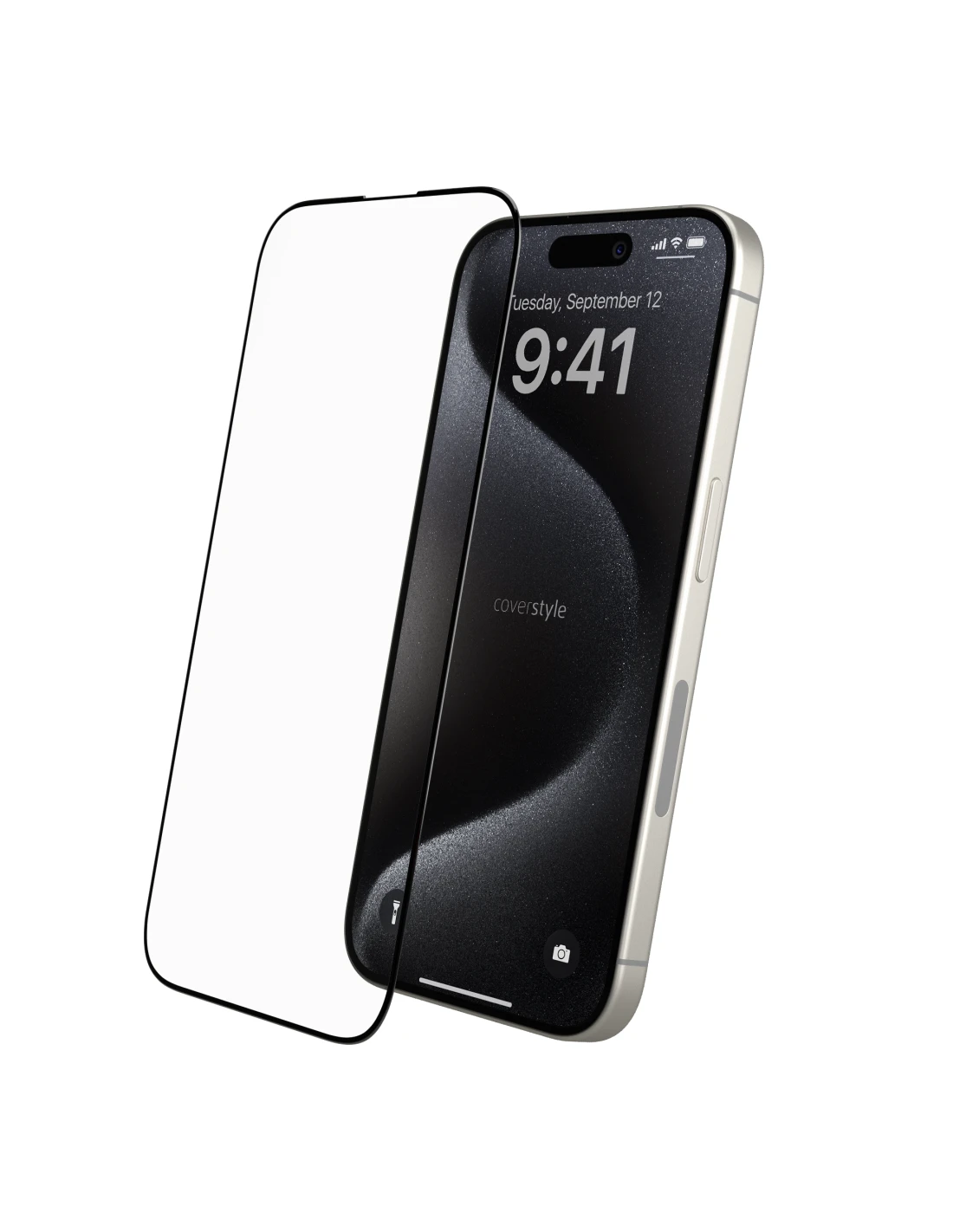 2x HyperGlass 3D® - Pellicola In Vetro Temperato 3D Per IPhone 15 Pro Max - Nero - 2 Pezzi 6 2x HyperGlass 3D® - Pellicola In Vetro Temperato 3D Per IPhone 15 Pro Max - Nero - 2 Pezzi - immagine 6