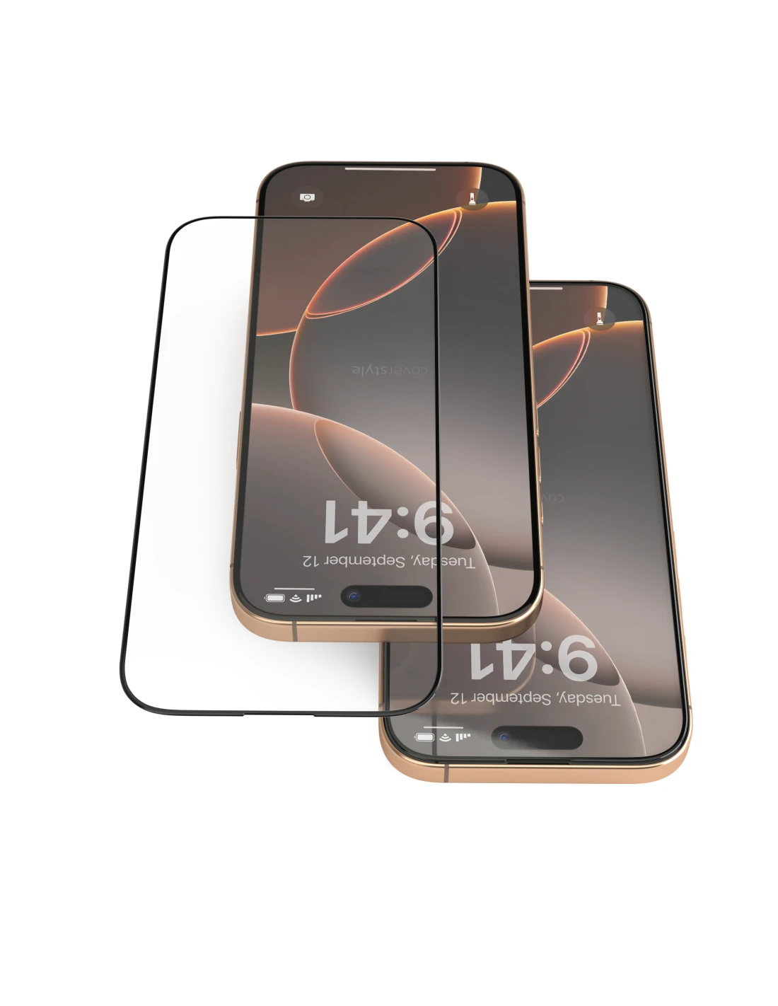 2x HyperGlass 3D® - Pellicola In Vetro Temperato 3D Per IPhone 16 Pro Max - Nero - 2 Pezzi 2 2x HyperGlass 3D® - Pellicola In Vetro Temperato 3D Per IPhone 16 Pro Max - Nero - 2 Pezzi - immagine 2