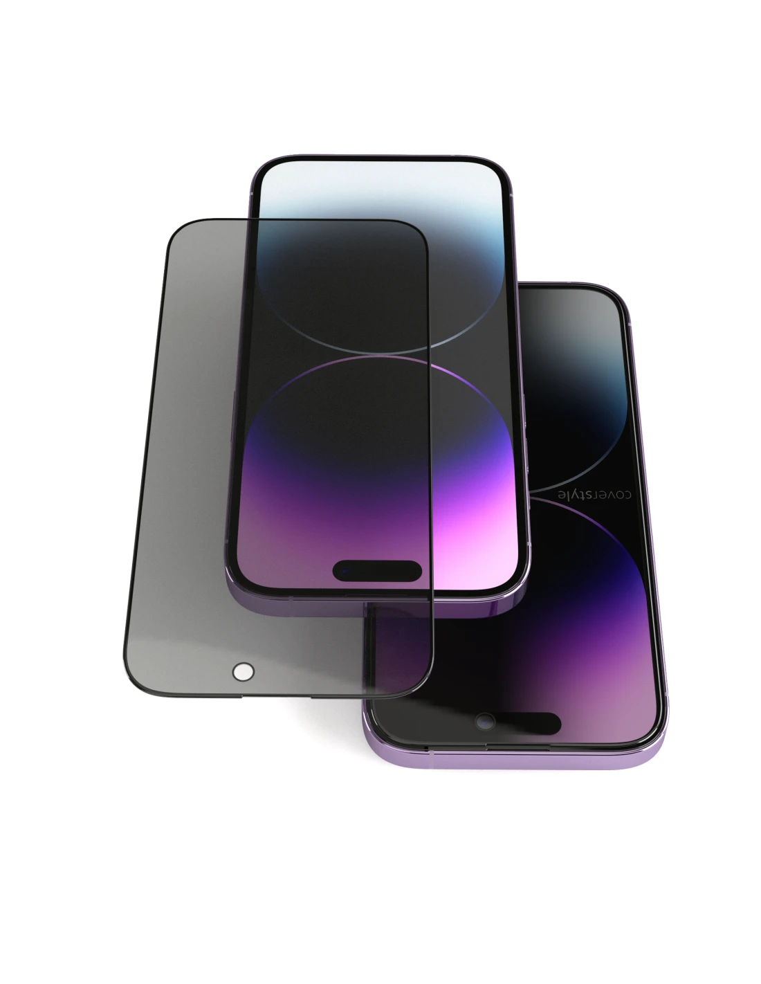 2x HyperGlass 3D PRIVACY® - Pellicola In Vetro Temperato 3D Per IPhone 14 Pro Max - Privacy 2 2x HyperGlass 3D PRIVACY® - Pellicola In Vetro Temperato 3D Per IPhone 14 Pro Max - Privacy - immagine 2