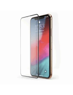 2x HyperGlass 3D PRO 0.3 - Pellicola TOTALE Anti-Polvere In Vetro Temperato Qualità A+ Per IPhone XS Max - Nero