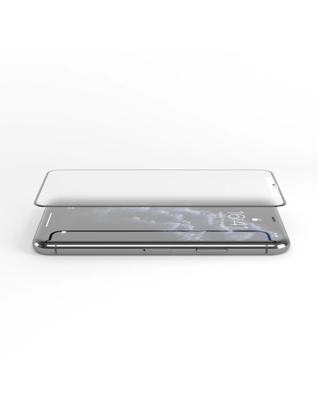 2x HyperGlass 3D PRO® - Pellicola OPACA In Vetro Temperato 3D Per IPhone 11 Pro (5.8")- Nero 5 2x HyperGlass 3D PRO® - Pellicola OPACA In Vetro Temperato 3D Per IPhone 11 Pro (5.8")- Nero - immagine 5