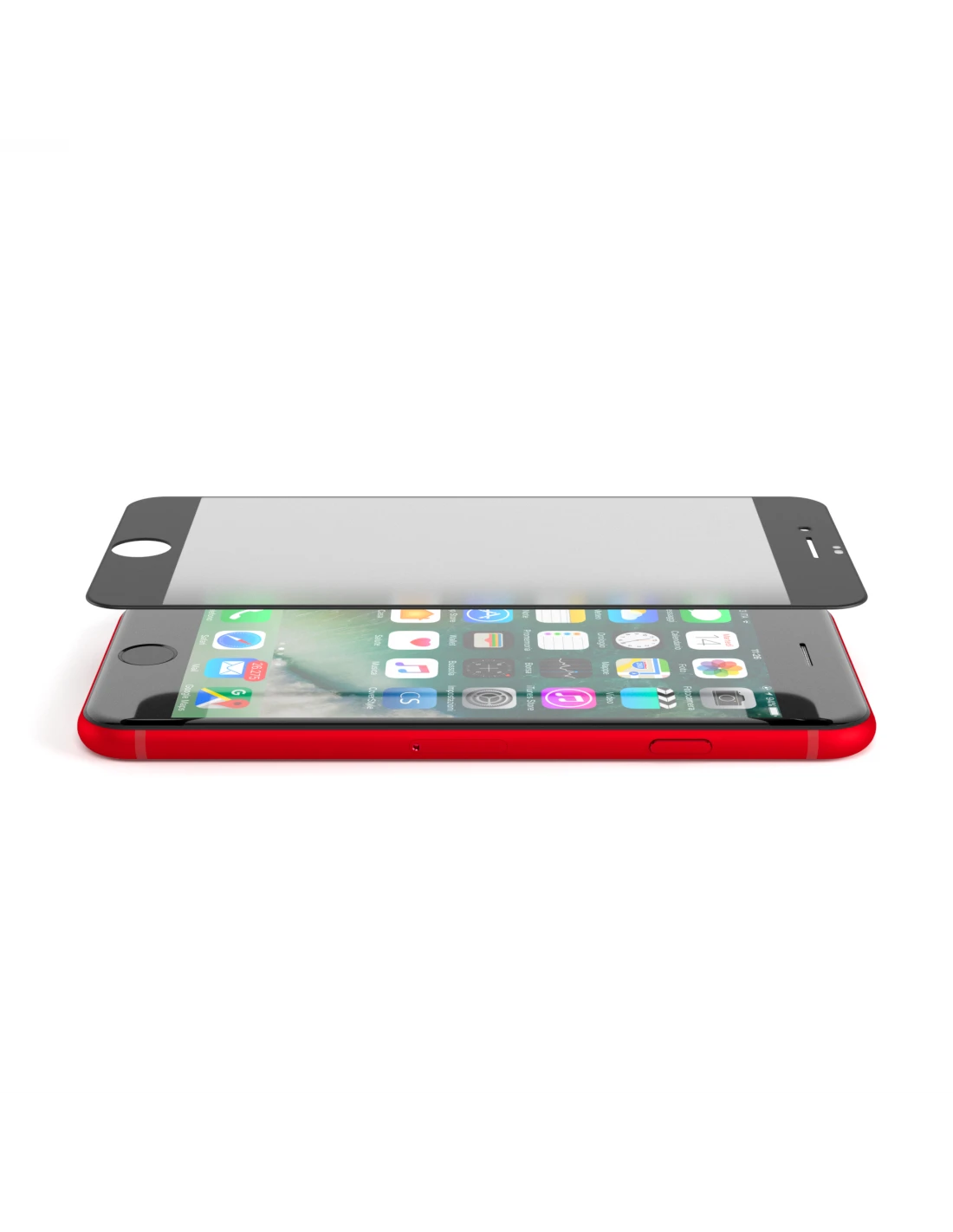 2x HyperGlass 3D PRO® - Pellicola OPACA In Vetro Temperato 3D Per IPhone SE (2020")- Nero 5 2x HyperGlass 3D PRO® - Pellicola OPACA In Vetro Temperato 3D Per IPhone SE (2020")- Nero - immagine 5