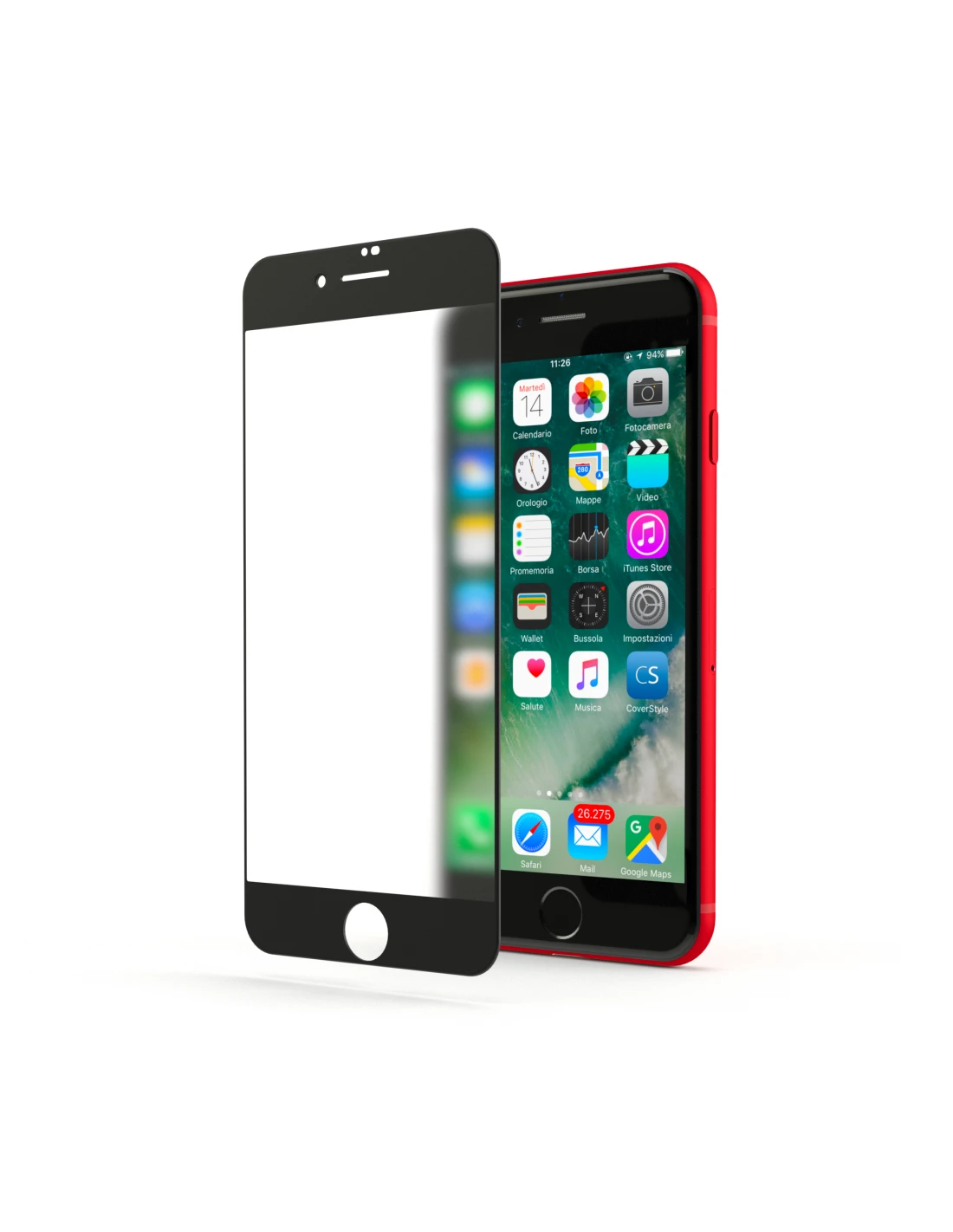 2x HyperGlass 3D PRO® - Pellicola OPACA In Vetro Temperato 3D Per IPhone SE (2020")- Nero 1 2x HyperGlass 3D PRO® - Pellicola OPACA In Vetro Temperato 3D Per IPhone SE (2020")- Nero