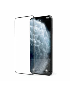 2x HyperGlass 3D PRO® - Pellicola TOTALE Anti-Polvere In Vetro Temperato 3D Per IPhone 11 Pro (5.8") - Nero