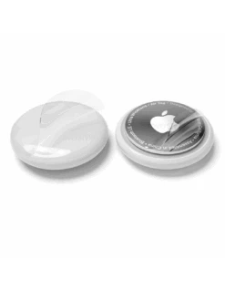 4x AirProtector® - Pellicola Protettiva In TPU Fronte / Retro Per AirTag - Trasparente -Cover Style Negozio 4x airprotector pellicola protettiva in tpu fronte retro per airtag trasparente 2