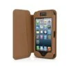 Beyzacases - Custodia In Pelle Folio Per IPhone 5/5S - Ocra (Camel)