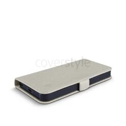 Beyzacases - Custodia In Pelle MF Folio Per IPhone 5/5S - Crema