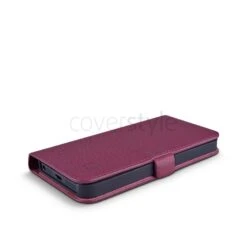 Beyzacases - Custodia In Pelle MF Folio Per IPhone 5/5S - Fucsia