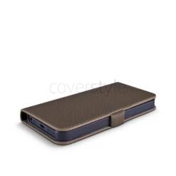 Beyzacases - Custodia In Pelle MF Folio Per IPhone 5/5S - Marrone