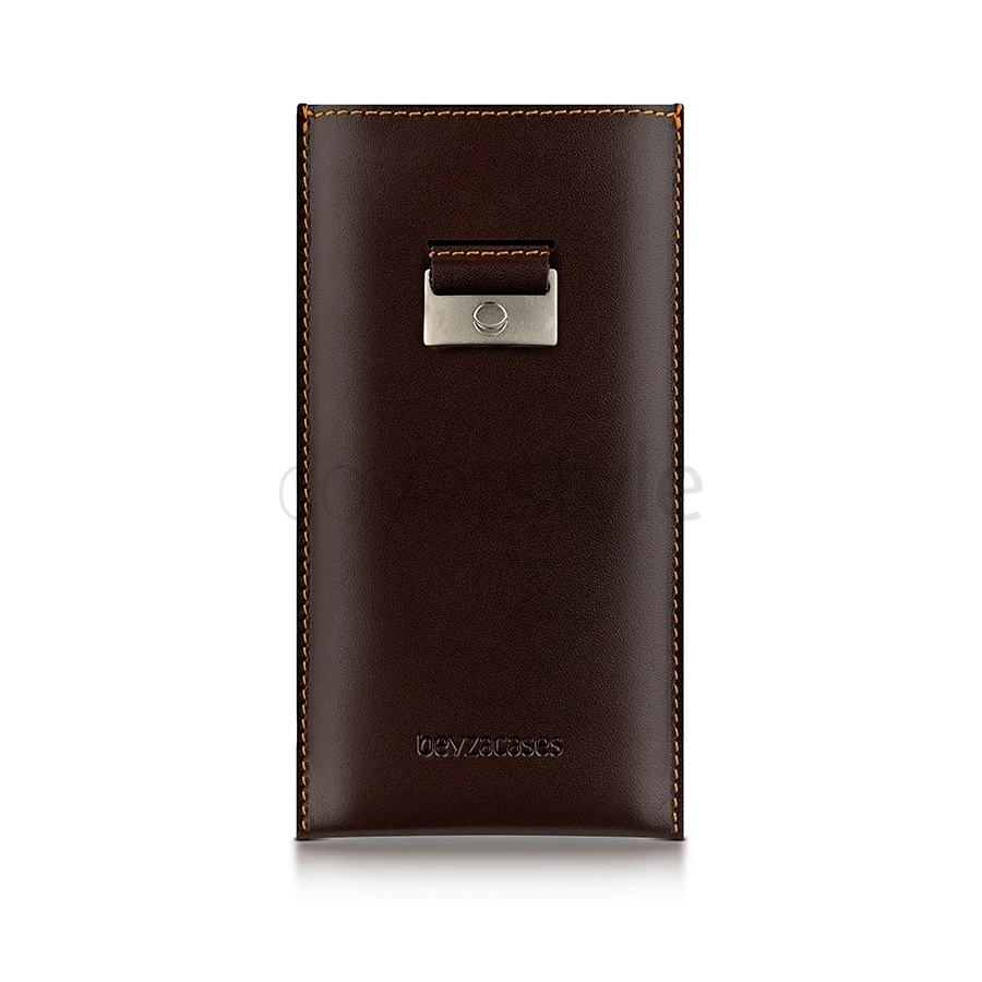 Beyzacases - Custodia In Pelle New Strap SP Per IPhone 5/5S - Marrone Scuro 2 Beyzacases - Custodia In Pelle New Strap SP Per IPhone 5/5S - Marrone Scuro - immagine 2