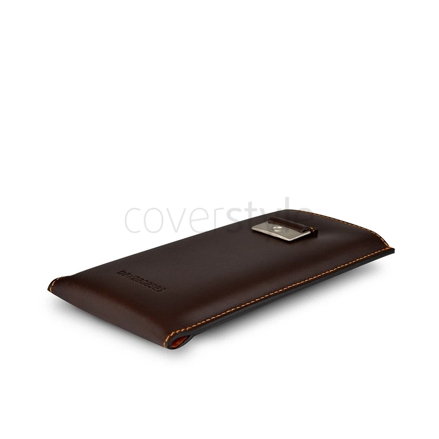 Beyzacases - Custodia In Pelle New Strap SP Per IPhone 5/5S - Marrone Scuro 4 Beyzacases - Custodia In Pelle New Strap SP Per IPhone 5/5S - Marrone Scuro - immagine 4