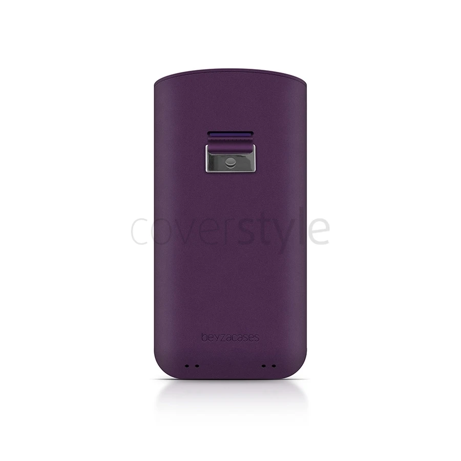Beyzacases - Custodia In Pelle Retro Strap Plus Per IPhone 5 - Viola 2 Beyzacases - Custodia In Pelle Retro Strap Plus Per IPhone 5 - Viola - immagine 2
