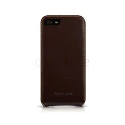 Beyzacases - Custodia In Pelle Serie Flip Per IPhone 5/5S - Marrone Scuro 7 Beyzacases - Custodia In Pelle Serie Flip Per IPhone 5/5S - Marrone Scuro -Cover Style Negozio beyzacases custodia in pelle serie flip per iphone 5 5s marrone scuro 3