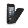 Beyzacases - Custodia In Pelle Serie Flip Per IPhone 5/5S - Nero