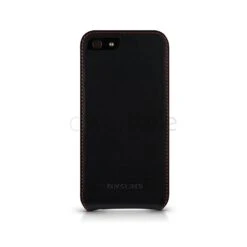 Beyzacases - Custodia In Pelle Serie Flip Per IPhone 5/5S - Nero -Cover Style Negozio beyzacases custodia in pelle serie flip per iphone 5 5s nero 3