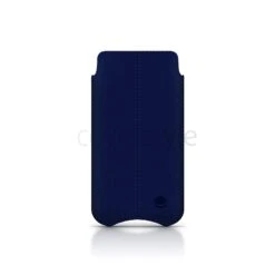 Beyzacases - Custodia In Pelle SlimLine "Stitches" Per IPhone 5/5S - Blu