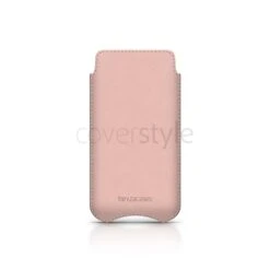 Beyzacases - Custodia In Pelle SlimLine "Stitches" Per IPhone 5/5S - Rosa