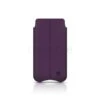 Beyzacases - Custodia In Pelle SlimLine "Stitches" Per IPhone 5 - Viola