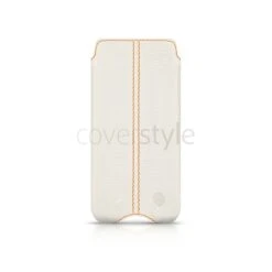 Beyzacases - Custodia In Pelle "Zero Series" Per IPhone 5/5S - Bianco