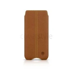 Beyzacases - Custodia In Pelle "Zero Series" Per IPhone 5/5S - Marrone Chiaro