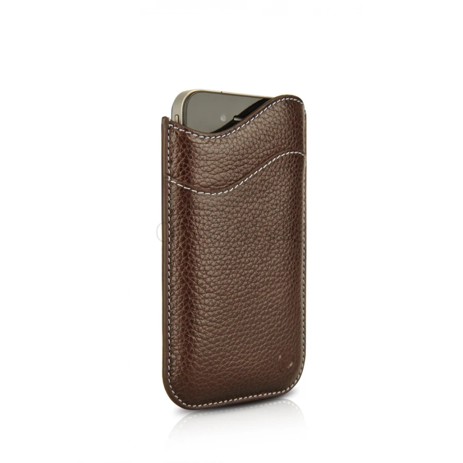 Beyzacases IPhone 4/4S "ID Slim" Case - Marrone Scuro 3 Beyzacases IPhone 4/4S "ID Slim" Case - Marrone Scuro - immagine 3