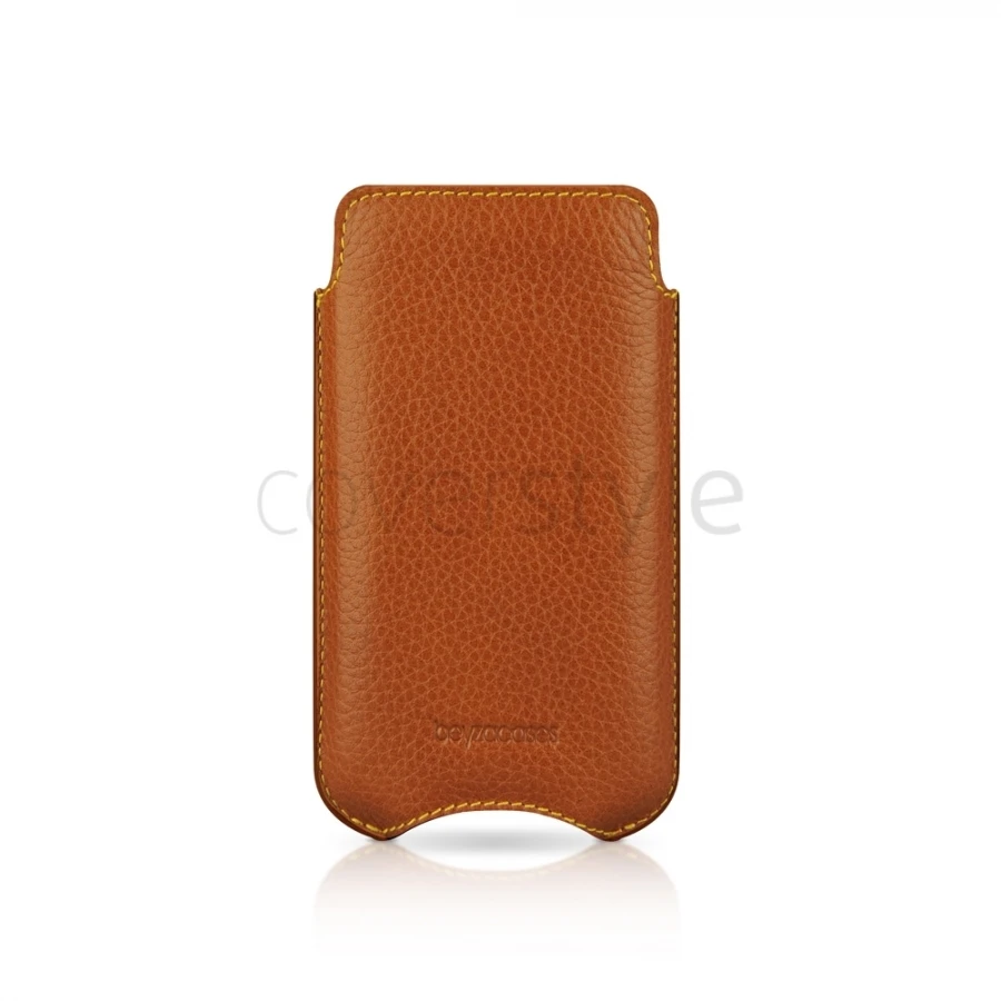 Beyzacases IPhone 4/4S SlimLine "Classic" Case - Marrone Chiaro 2 Beyzacases IPhone 4/4S SlimLine "Classic" Case - Marrone Chiaro - immagine 2