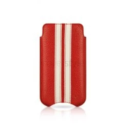 Beyzacases IPhone 4/4S SlimLine "Stripes" Case - Rosso Bianco