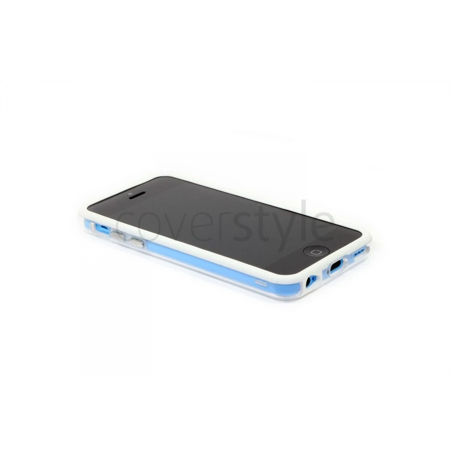 Bumper Advanced Per IPhone 5C - Bianco/Trasparente 2 Bumper Advanced Per IPhone 5C - Bianco/Trasparente - immagine 2