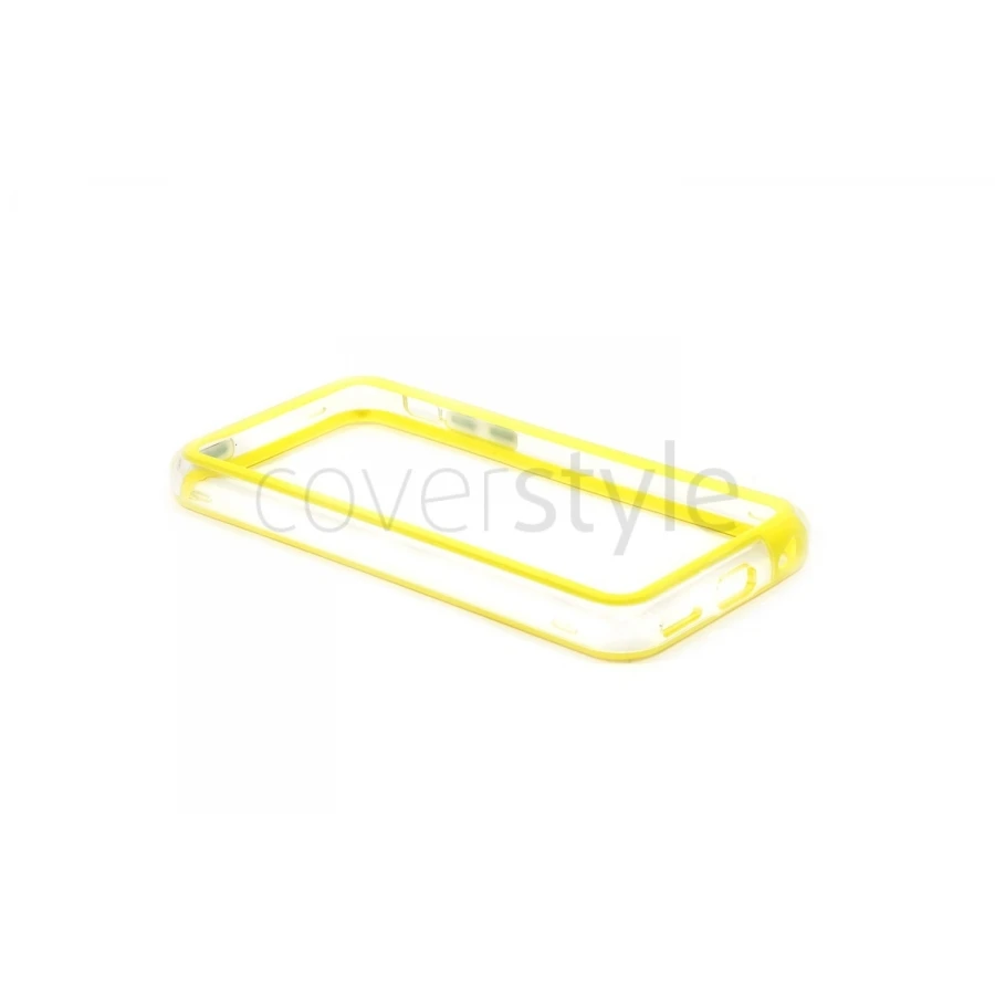 Bumper Advanced Per IPhone 5C - Giallo/Trasparente 2 Bumper Advanced Per IPhone 5C - Giallo/Trasparente - immagine 2