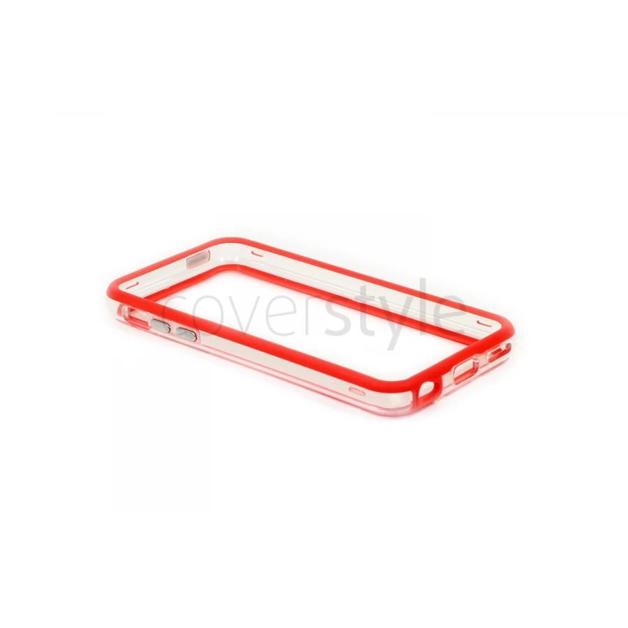 Bumper Advanced Per IPhone 5C - Rosso/Trasparente 1 Bumper Advanced Per IPhone 5C - Rosso/Trasparente