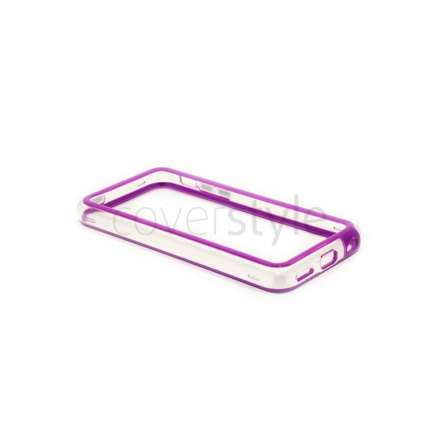 Bumper Advanced Per IPhone 5C - Viola/Trasparente 2 Bumper Advanced Per IPhone 5C - Viola/Trasparente - immagine 2