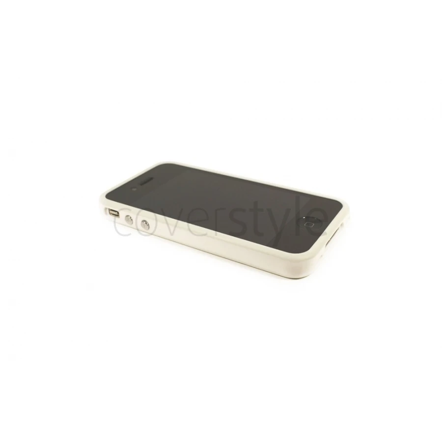 Bumper Bianco Per IPhone 4/4S - Serie Advanced 2 Bumper Bianco Per IPhone 4/4S - Serie Advanced - immagine 2
