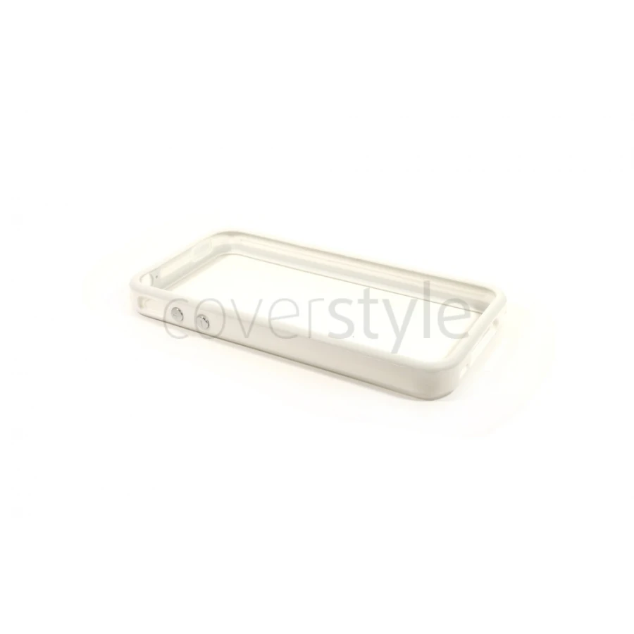 Bumper Bianco Per IPhone 4/4S - Serie Advanced 1 Bumper Bianco Per IPhone 4/4S - Serie Advanced