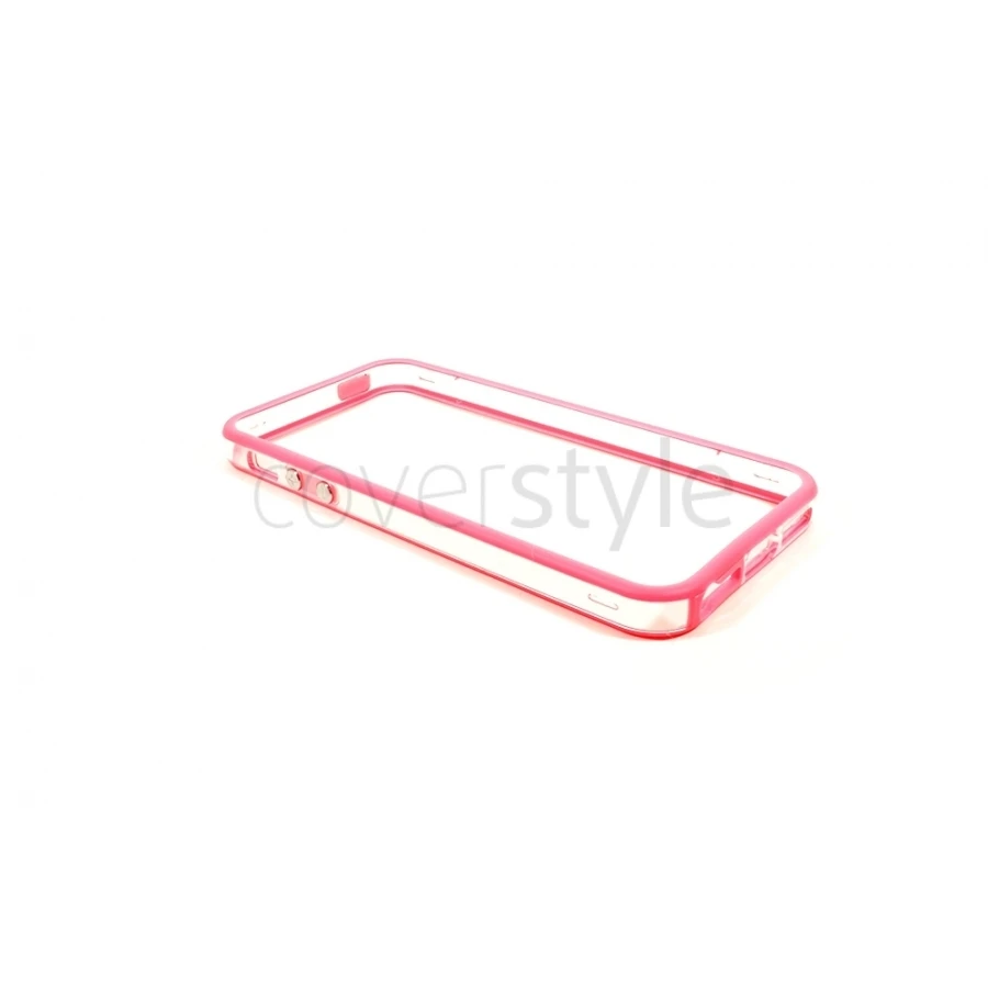 Bumper Bicolore Rosa/Trasparente Per IPhone 5/5S - Serie Advanced 1 Bumper Bicolore Rosa/Trasparente Per IPhone 5/5S - Serie Advanced