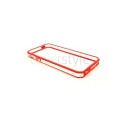 Bumper Bicolore Rosso/Trasparente Per IPhone 5/5S - Serie Advanced