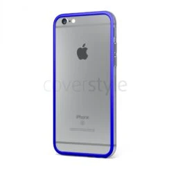 Bumper BumpFlex Per IPhone 6 (4.7") - Blu + Interno Trasparente