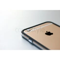 Bumper BumpFlex Per IPhone 6 (4.7") - Nero + Interno Trasparente -Cover Style Negozio bumper bumpflex per iphone 6 47 nero interno trasparente 4