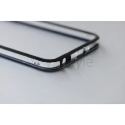 Bumper BumpFlex Per IPhone 6 (4.7") - Nero + Interno Trasparente -Cover Style Negozio bumper bumpflex per iphone 6 47 nero interno trasparente 6