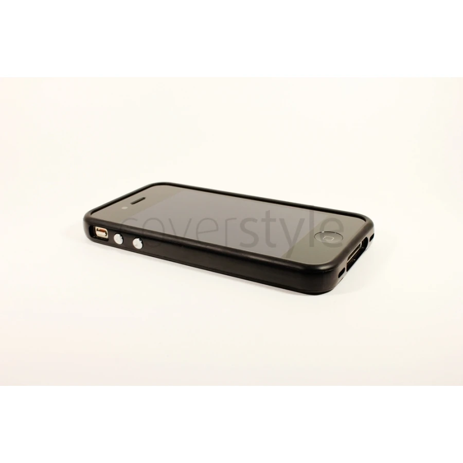 Bumper Nero Per IPhone 4/4S - Serie Advanced 2 Bumper Nero Per IPhone 4/4S - Serie Advanced - immagine 2