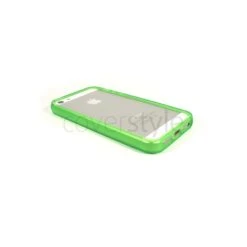 Bumper Verde Trasparente Per IPhone 5/5S - Serie Basic 7 Bumper Verde Trasparente Per IPhone 5/5S - Serie Basic -Cover Style Negozio bumper verde trasparente per iphone 5 5s serie basic 3