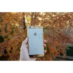 CoverStyle® - Custodia ChromFlex S Flessibile + Bordo E Bande Cromate Per IPhone 6/6S (4.7") - Oro -Cover Style Negozio coverstyle custodia chromflex s flessibile bordo e bande cromate per iphone 6 6s 47 oro 13