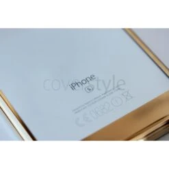CoverStyle® - Custodia ChromFlex S Flessibile + Bordo E Bande Cromate Per IPhone 6/6S (4.7") - Oro -Cover Style Negozio coverstyle custodia chromflex s flessibile bordo e bande cromate per iphone 6 6s 47 oro 5
