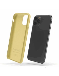 CoverStyle® - Custodia LiquidSoft® In Silicone Soft-Touch + Interno Microfibra Per IPhone XR - Giallo -Cover Style Negozio coverstyle custodia liquidsoft in silicone soft touch interno microfibra per iphone xr giallo 2