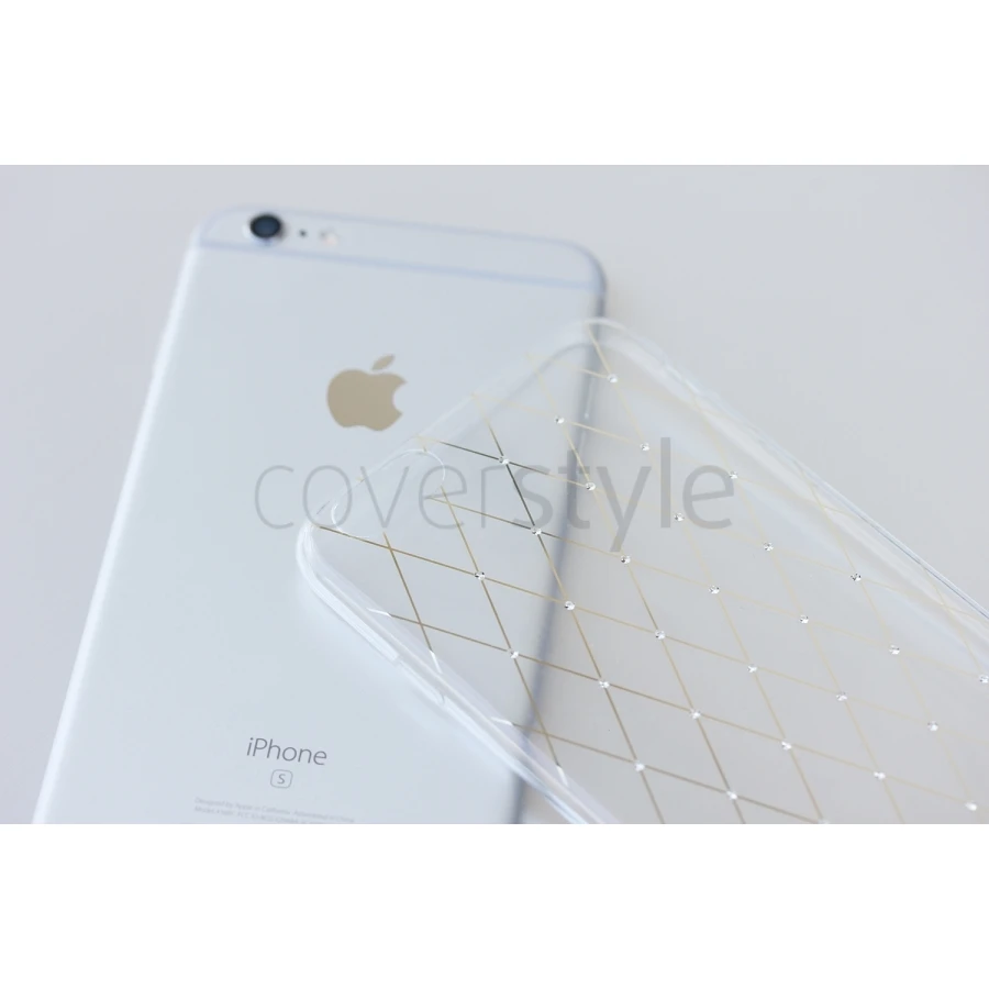 CoverStyle® - Custodia LuxFlex N°1 Con Brillantini + Stampa Oro Per IPhone 6/S (4.7") - Rombi 6 CoverStyle® - Custodia LuxFlex N°1 Con Brillantini + Stampa Oro Per IPhone 6/S (4.7") - Rombi - immagine 6