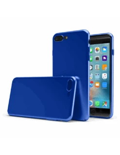 CoverStyle® - Custodia UltraSoft® Sottile 1.0mm Rigida Con Effetto Opaco Soft-Touch Per IPhone 7 Plus (5.5") - Blu Opaco