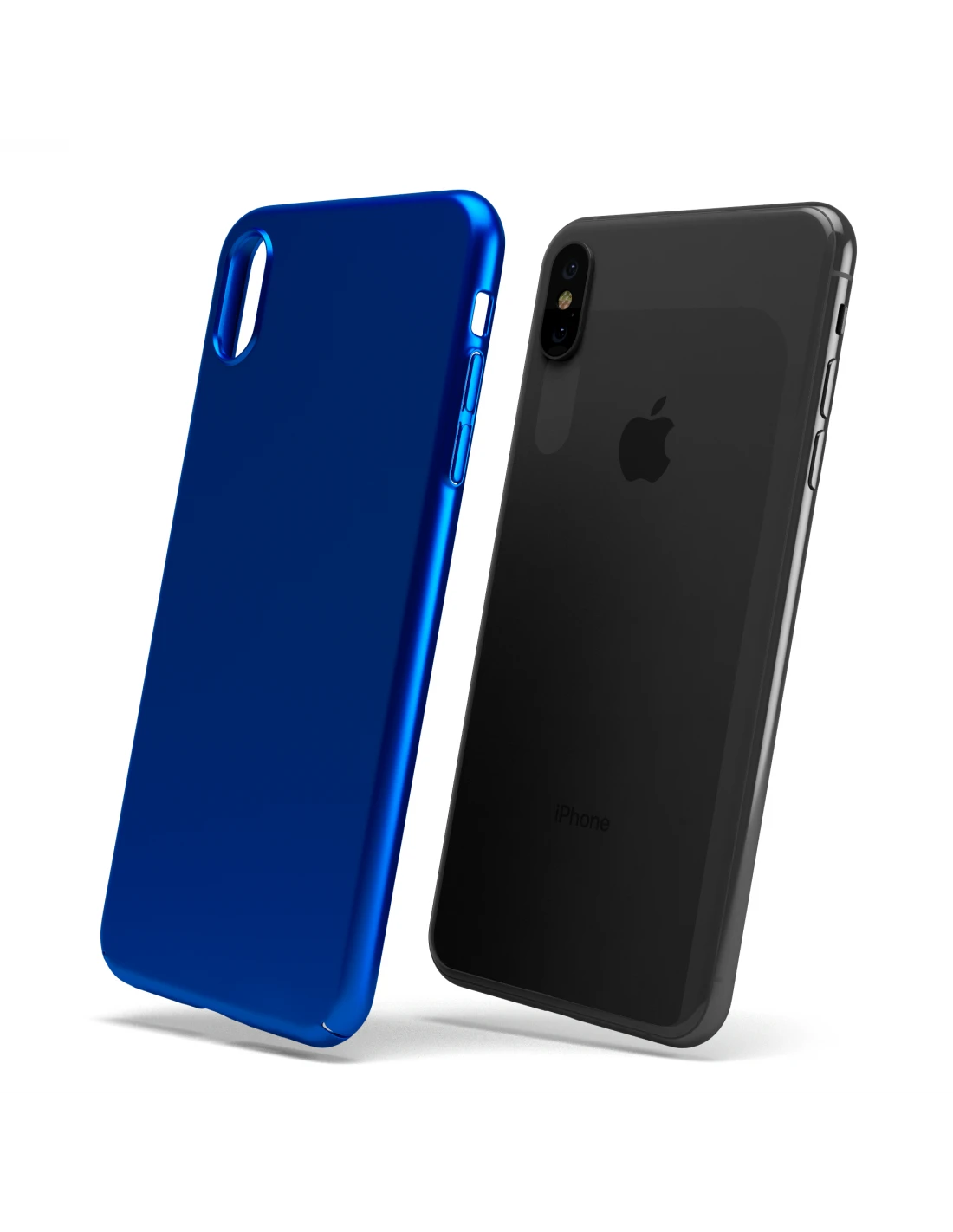 CoverStyle® - Custodia UltraSoft® Sottile 1.0mm Rigida Con Effetto Opaco Soft-Touch Per IPhone X - Blu Opaco 6 CoverStyle® - Custodia UltraSoft® Sottile 1.0mm Rigida Con Effetto Opaco Soft-Touch Per IPhone X - Blu Opaco - immagine 6