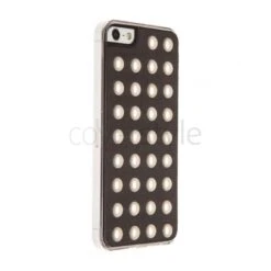 Custodia Borchie In Perla Per IPhone 5/5S - Small