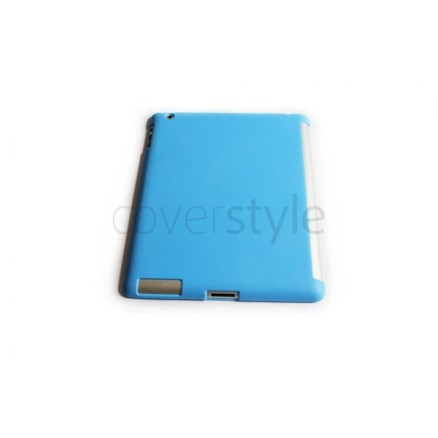 Custodia Compatibile Con Smart Cover Per IPad 2/Nuovo IPad - Azzurro 1 Custodia Compatibile Con Smart Cover Per IPad 2/Nuovo IPad - Azzurro